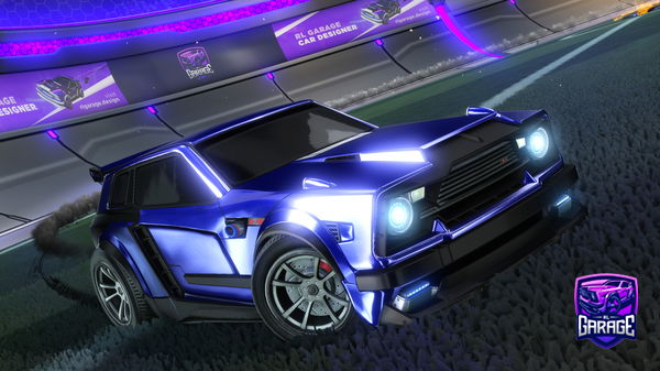 A Rocket League car design from Zkuad_Noisycop