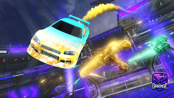 A Rocket League car design from The_real_slim_shady