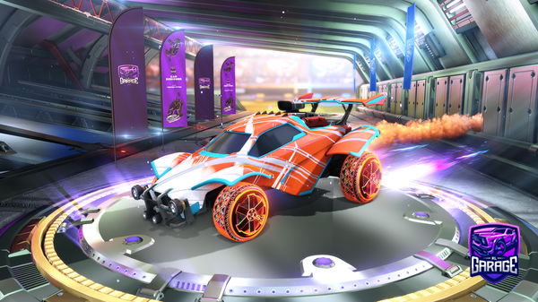 A Rocket League car design from NrgFishi