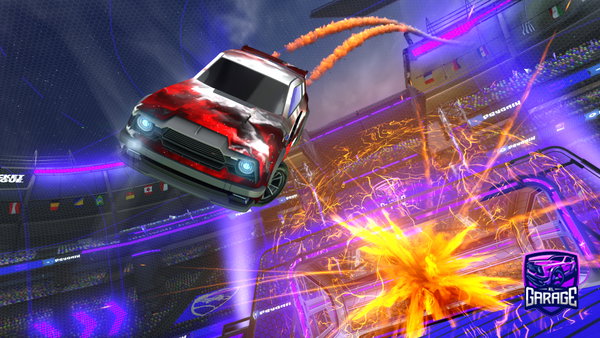 A Rocket League car design from chevy4life14