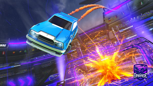 A Rocket League car design from apartfromhouse