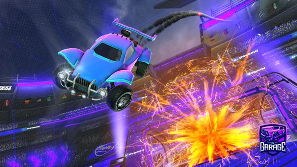 A Rocket League car design from Samkiller62