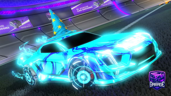 A Rocket League car design from tyty001