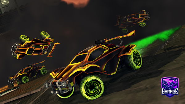 A Rocket League car design from BarkingLilly