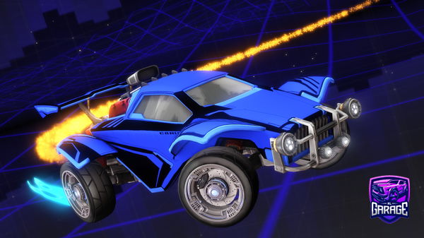 A Rocket League car design from Comet_NL