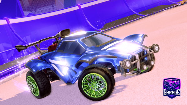 A Rocket League car design from gibborl