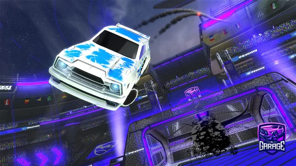 A Rocket League car design from AngryShift