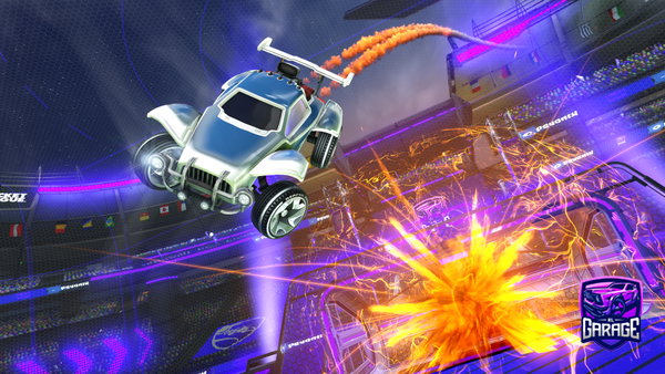 A Rocket League car design from EmberBit