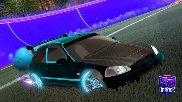 A Rocket League car design from Polka