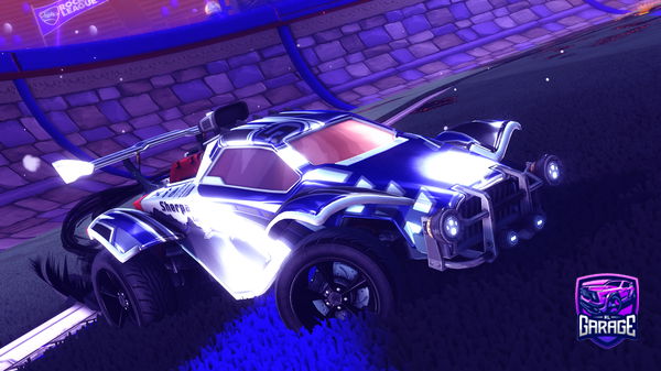 A Rocket League car design from xYousha