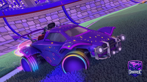 A Rocket League car design from MrCucas