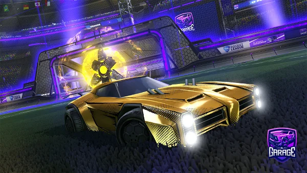 A Rocket League car design from Gloval_yes