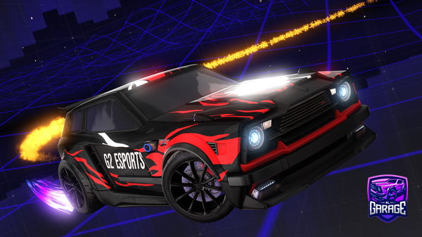 A Rocket League car design from Clemary77k