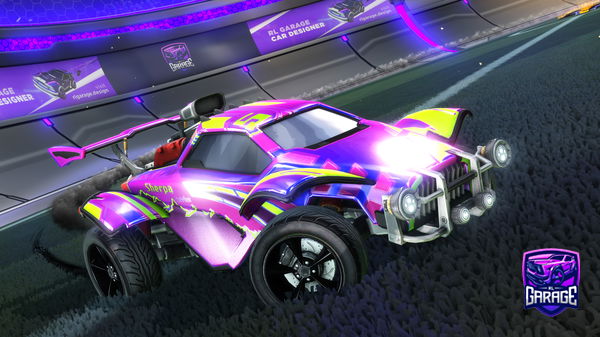 A Rocket League car design from Crism_Soccer