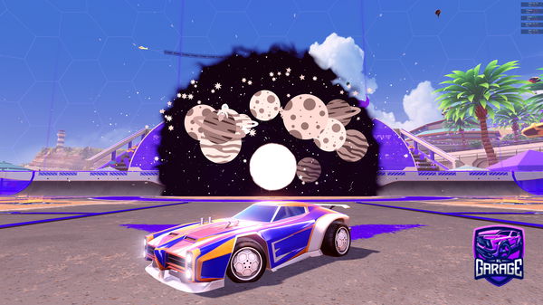 A Rocket League car design from MagicEagleYT