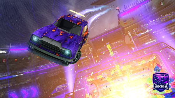 A Rocket League car design from Rodriplus19