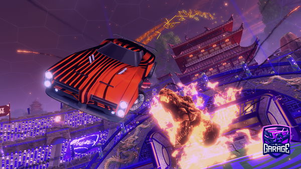 A Rocket League car design from meglabot