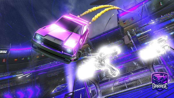 A Rocket League car design from bubba_da_boi