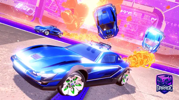 A Rocket League car design from AyTonio79