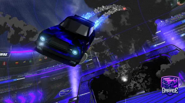 A Rocket League car design from vxvy