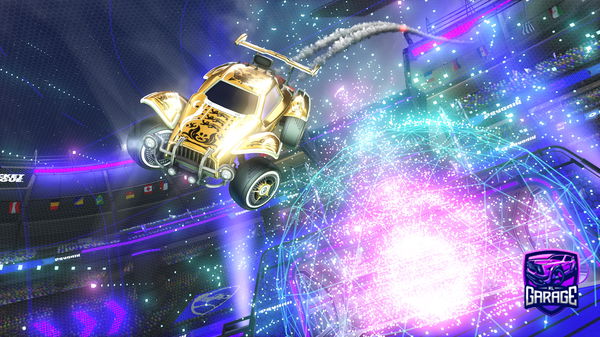 A Rocket League car design from Kaansiiii