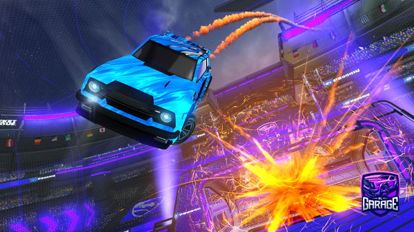 A Rocket League car design from Hazzael_pro