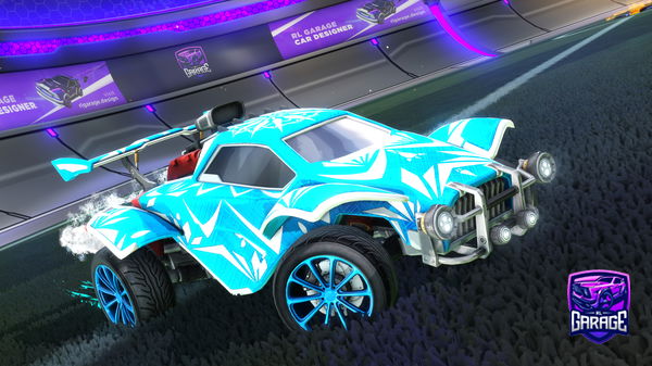 A Rocket League car design from Lewjz