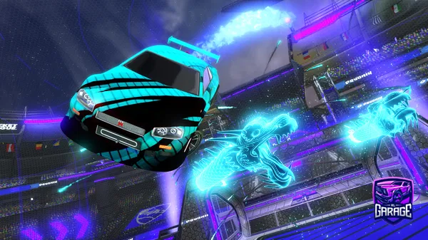 A Rocket League car design from SDsnappy