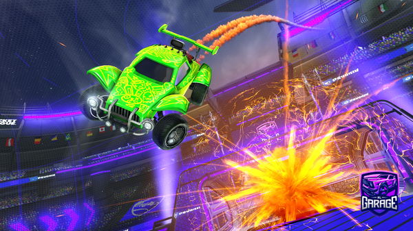 A Rocket League car design from Arri070707