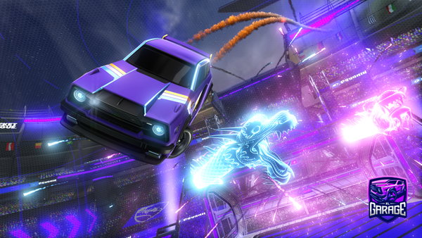 A Rocket League car design from Zomblah