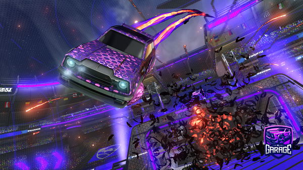 A Rocket League car design from MG51GGY