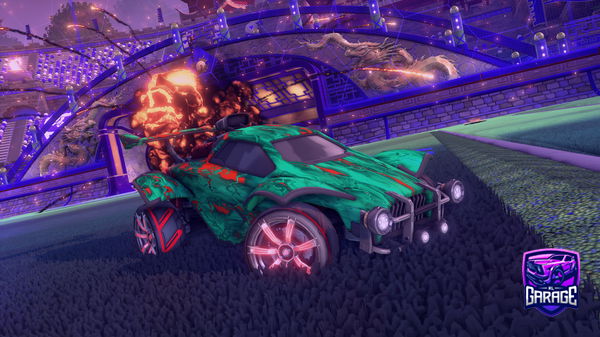 A Rocket League car design from MOREDA14