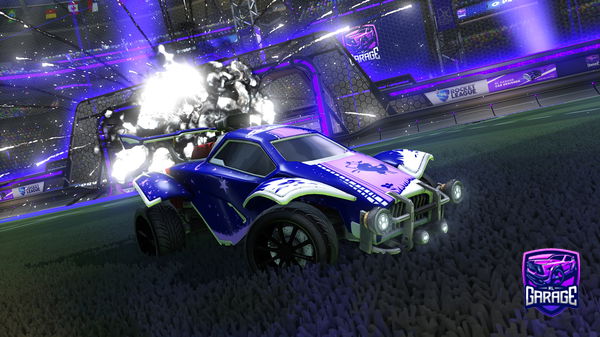 A Rocket League car design from Tifne