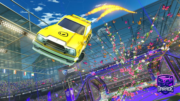 A Rocket League car design from WaterItem