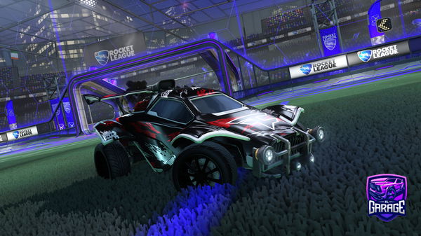 A Rocket League car design from IW7LFX