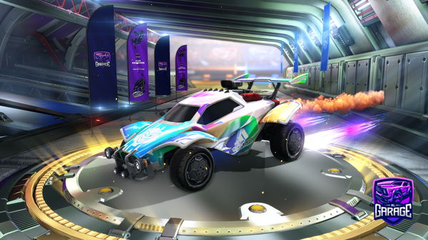 A Rocket League car design from Sommerz-