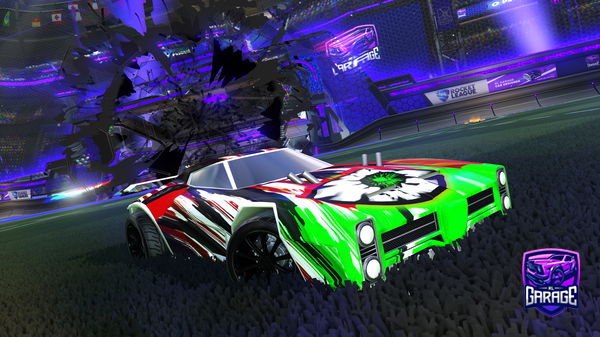 A Rocket League car design from eizieboy