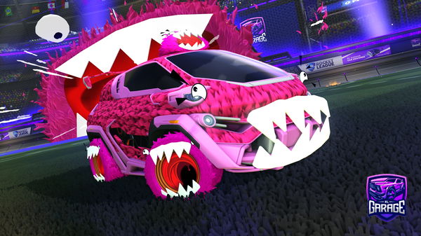 A Rocket League car design from Yoastytoasty