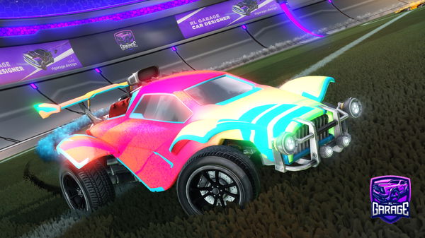 A Rocket League car design from ItsKylar8