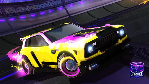 A Rocket League car design from stova