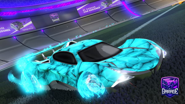 A Rocket League car design from Rogo195