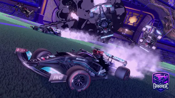 A Rocket League car design from AsphaltSportRL