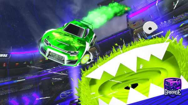 A Rocket League car design from zBORGEz