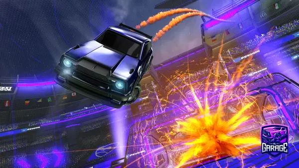 A Rocket League car design from RougeDemonKB