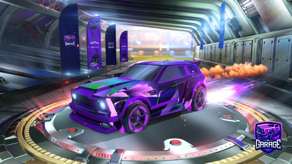 A Rocket League car design from Preused_trojanXXL