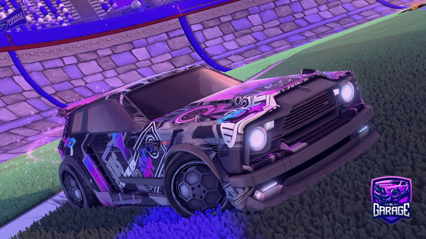 A Rocket League car design from dodge24