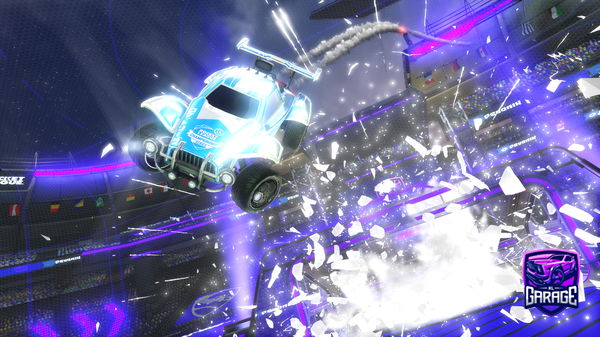 A Rocket League car design from AquaEclipse456