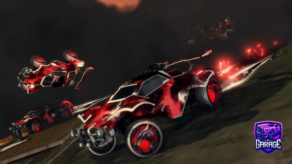 A Rocket League car design from Lunarblade01