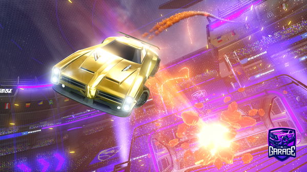 A Rocket League car design from cware