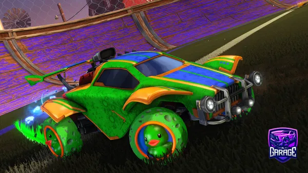 A Rocket League car design from irosario78